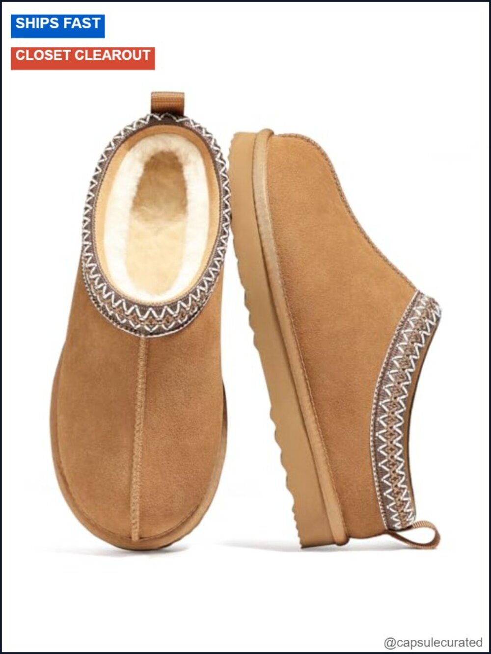Genuine Suede Fuzzy Slippers Women Winter Warm House Shoes Cozy Mini Boots